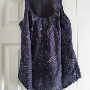 Blue pattern top - gap